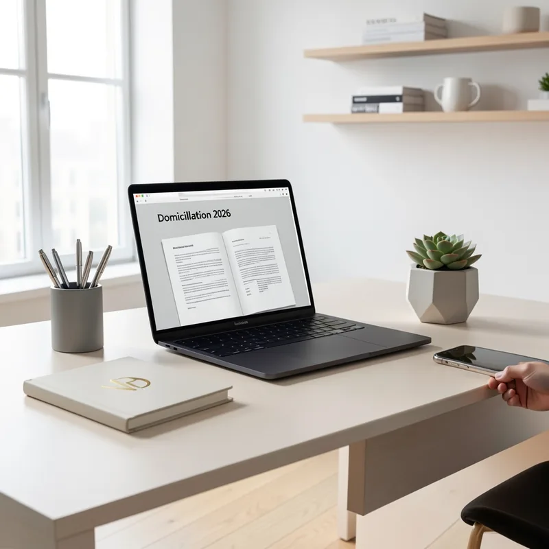 Domicilier son entreprise en 2026 : guide complet des étapes et options